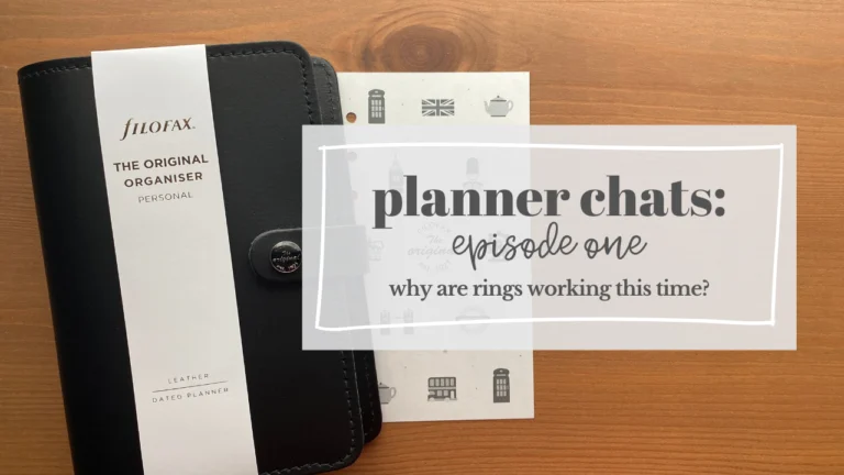 Planner Chat: Why Are Rings Working?