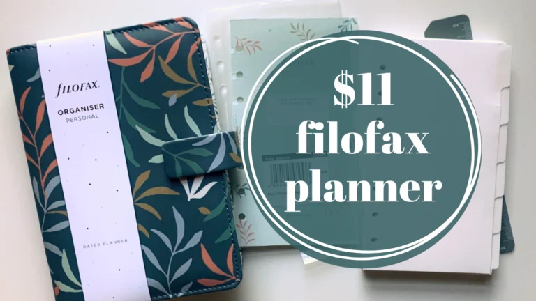 Unboxing: $11 Filofax Planner!